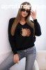 V-nyak pulver brsony levl alak rtttel, modell 69506 f