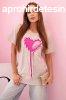 Pamut oversize pl szvvel s rojtokkal, 69929-es modell, b