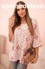 Pamut oversize blz etnikai mintkkal, 22003-2 modell, diva