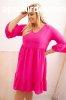 Viszkz oversize ruha azsrdsztssel, 21597-es modell, fuk