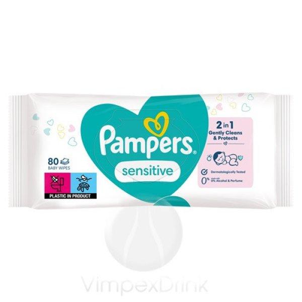 Pampers törlőkendő 80db Sensitive