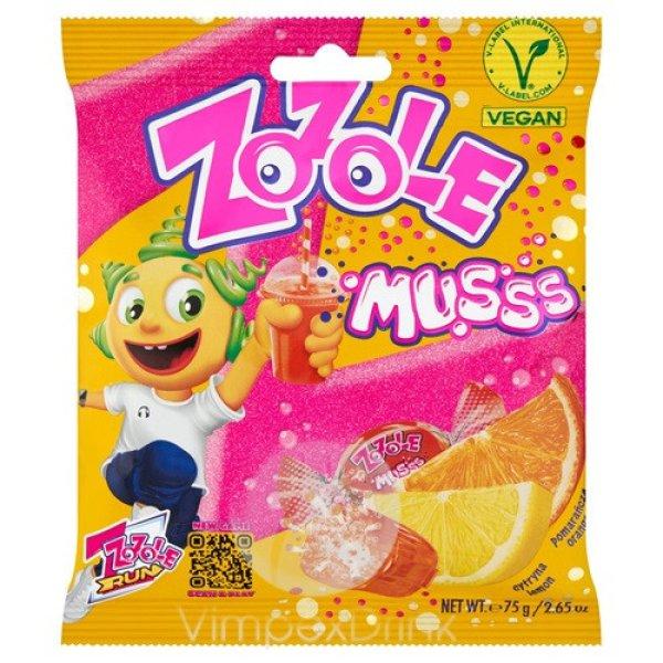 Zozole Musss narancs/citrom cukorka 75g