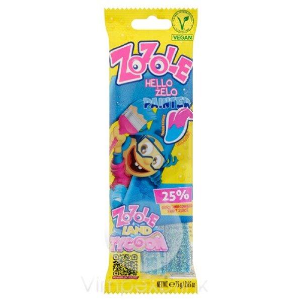 Zozole Kék nyelvfestős gumicukor 75g