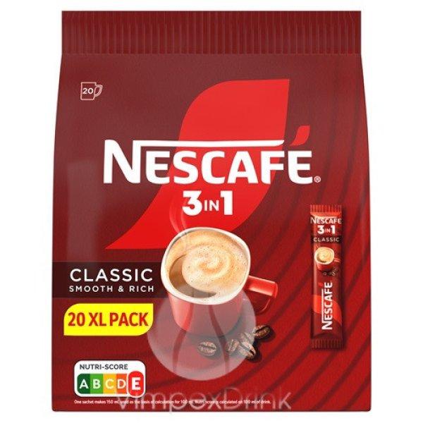 NESCAFÉ 3in1 Classic nagy tasak 20x16.5g