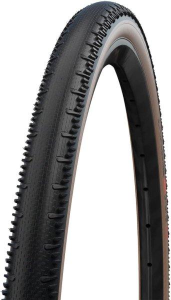 Schwalbe G-One RS Evo Super Race V-Guard TLE hajtogatható külső gumi,
átlátszó oldalfallal