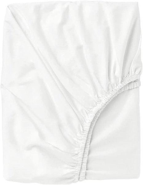 Pirulos 40300001 - kiságy lepedő, 100% pamut , 60 x 120, fehér