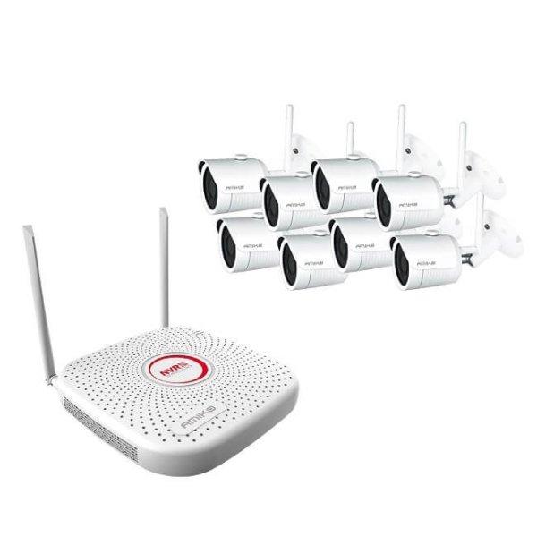 Amiko KIT-8900 WiFi vezeték nélküli 8 kamerás kamera rendszer 2MP