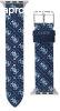 Guess Brszj Apple Watch-hoz (38 - 41 mm) - Blue Quattro G 