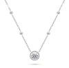 Brilio Silver Csillog ezst nyaklnc cirknium kvel NCL97W