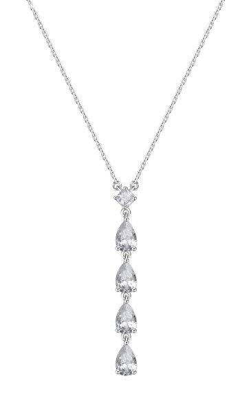 Brosway Ezüst nyaklánc cirkónium kövekkel Infinite White Fancy FIW114