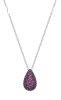 Brosway Ezst nyaklnc Tear Drop Passion Ruby Fancy FPR120
