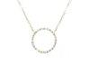 Cutie Jewellery Srga arany nyaklnc cirknium kvekkel Z632