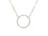 Cutie Jewellery Rzsaszn arany nyaklnc cirknium kvekkel 