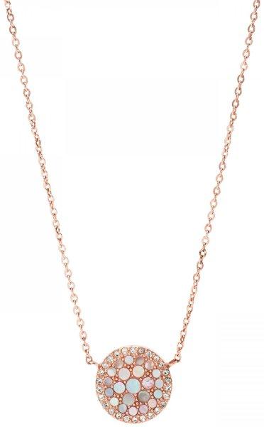 Fossil Bronz nyaklánc gyöngyházzal JF01740791