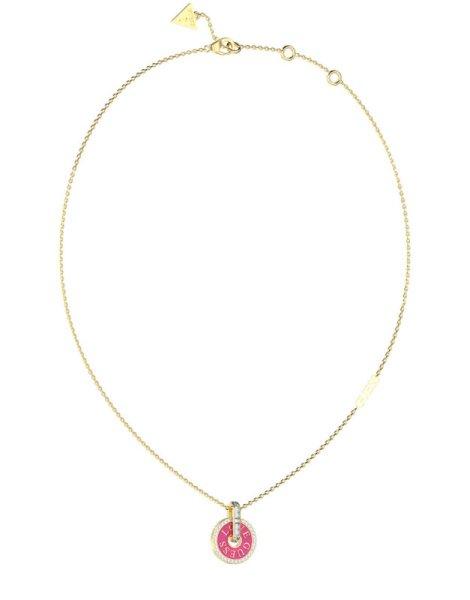 Guess Divatos aranyozott nyaklánc Love Guess JUBN04077JWYGFCT/U