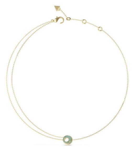 Guess Stílusos aranyozott nyaklánc Blooming Summer JUBN05226JWYGAQT/U