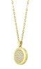 Hugo Boss Kprzatos aranyozott kristly nyaklnc Medallion 