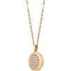 Hugo Boss Kprzatos bronz kristly nyaklnc Medallion 15803