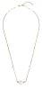 JVD Elegns aranyozott nyaklnc igazgyngykkel SVLN0747SH8G