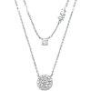 Michael Kors Modern dupla ezst nyaklnc Brilliance MKC1591A