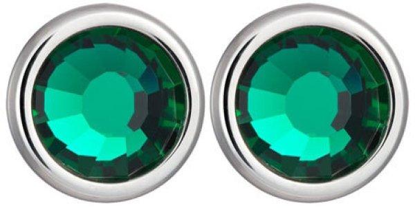 Preciosa Fülbevaló Carlyn kristállyal Emerald 7235 66
