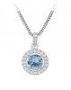 Silver Cat Elegns ezst nyaklnc cirknium kvekkel SC489 (