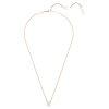 Swarovski Csodlatos bronz nyaklnc tltsz kristllyal Sti