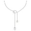 Swarovski Egyedi nyaklnc cirknium kvekkel s Swarovski gy