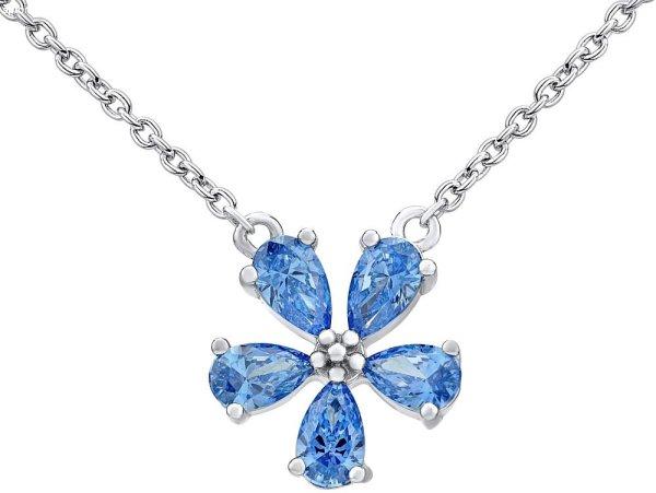 Silvego Ezüst nyaklánc ALEXANDRIA kristályokkal Swarovski MW10816A