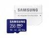 SAMSUNG SD krtya, 256GB, PRO PLUS, Blue Wave