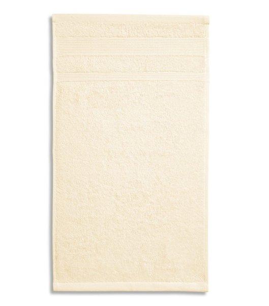 MALFINI Fürdőlepedő Organic - Mandulaszín | 70 x 140 cm