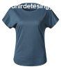 MALFINI Ni pl Chance - Stt denim melrozott | L