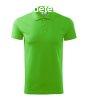 MALFINI Frfi puha gallros pl Single J. - Apple green | S