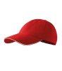 MALFINI 6P Sandwich siltes sapka - Piros | unisex