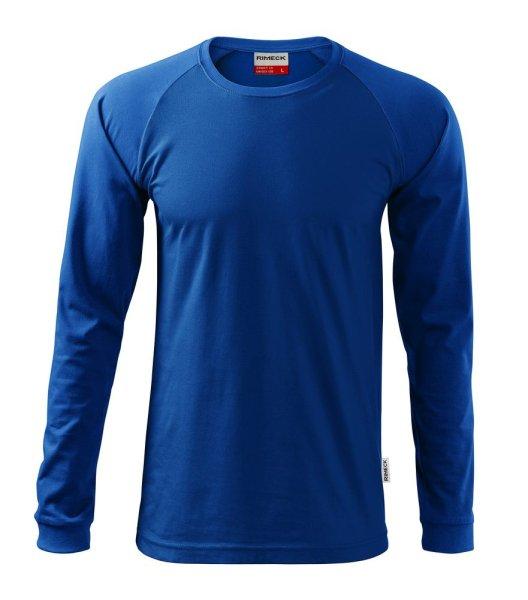 MALFINI Férfi hosszú újjú póló Street LS - Királykék | 4XL