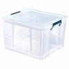 Manyag trol doboz, tltsz, 48 liter, FELLOWES, "Pr