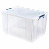 Manyag trol doboz, tltsz, 85 liter, FELLOWES, "Pr