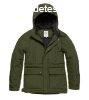 Vintage Industries Milo frfi parka dzseki, szrke, drab