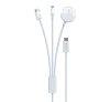 DEVIA tltkbel 3in1 (Type-C - lightning/Type-C, Apple Watc