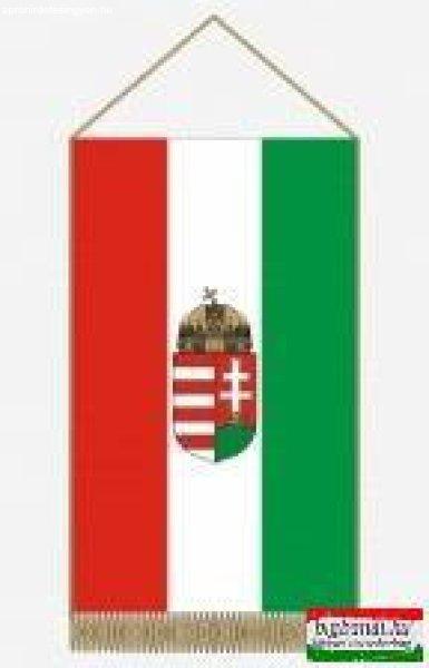 Magyar címeres asztali zászló