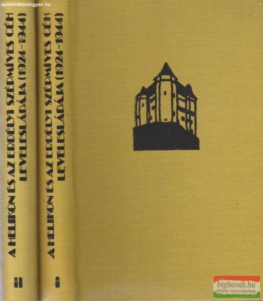 A Helikon és az Erdélyi Szépmíves Céh levelesládája (1924-1944) I-II.