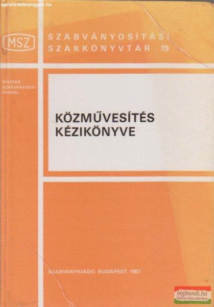 A közművesítés kézikönyve