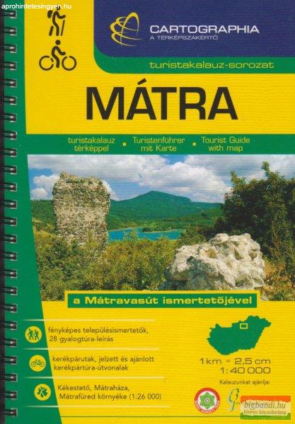 Mátra turistakalauz 1:40.000