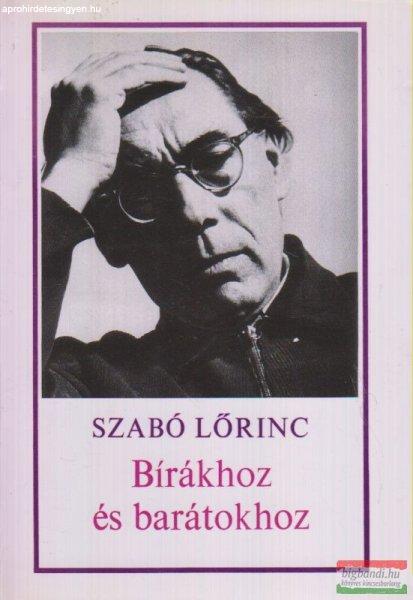 Bírákhoz és barátokhoz