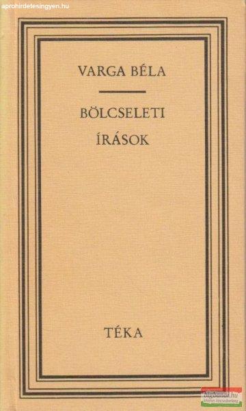 Bölcseleti írások