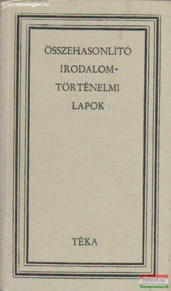 Összehasonlító irodalomtörténelmi lapok