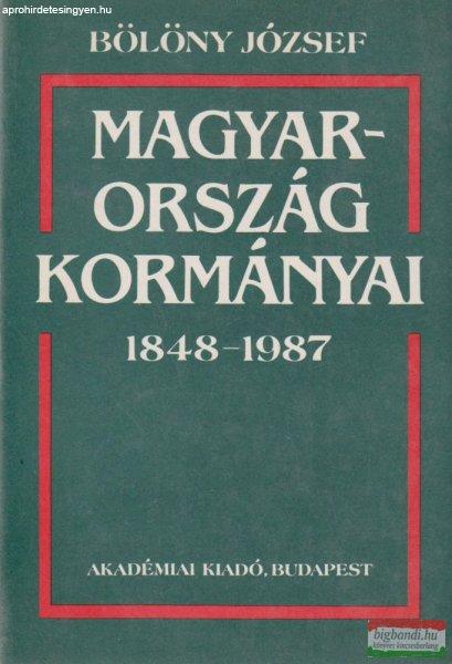 Magyarország kormányai 1848-1987