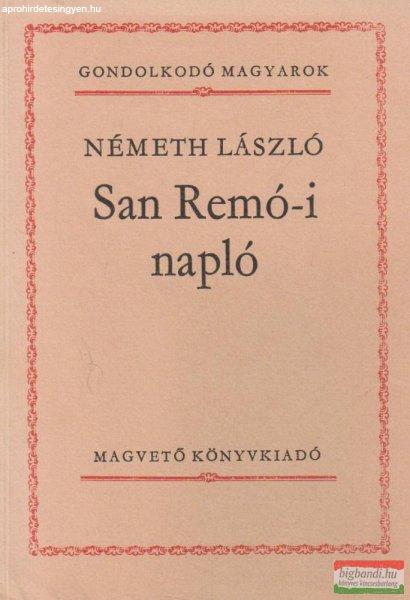 Németh László - San Remó-i napló