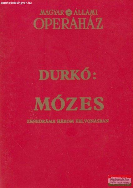 Mózes - Zenedráma három felvonásban