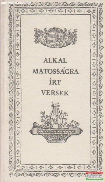 Csokonai Vitéz Mihály - Alkalmatosságra írt versek